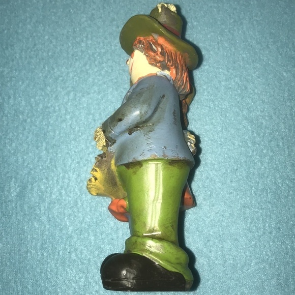 Scarecrow welcome figurine made of resin - Picture 3 of 7